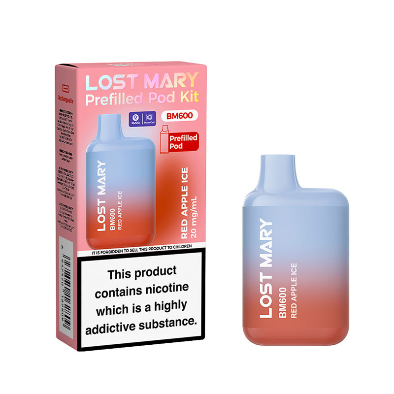 Lost Mary BM600 prefilled pod kit rechargeable vape