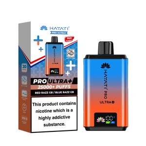 Hayati Pro Ultra Plus 25K prefilled pod kit rechargeable vape