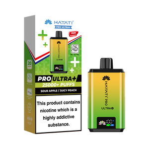 Hayati Pro Ultra Plus 25K prefilled pod kit rechargeable vape