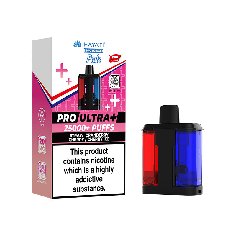 Hayati Pro Ultra+ 25k replacement pod 20mg dual mesh coil
