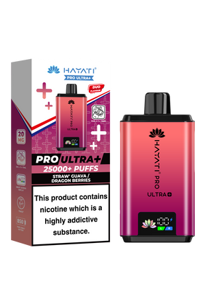 Hayati Pro Ultra Plus 25K prefilled pod kit rechargeable vape