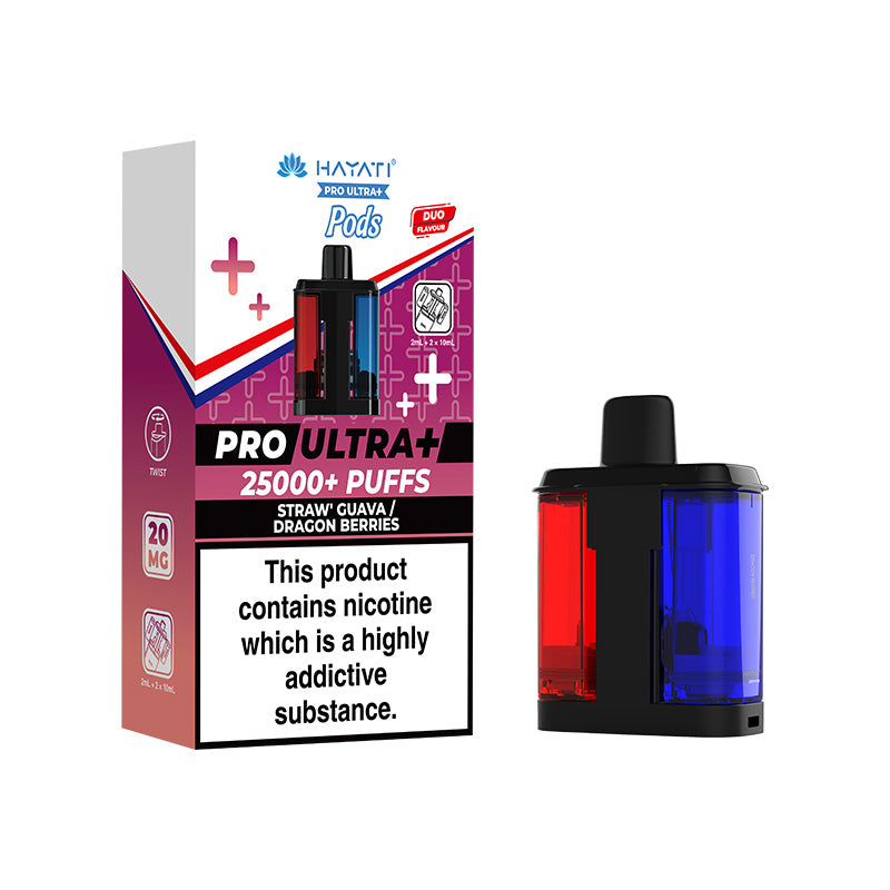 Hayati Pro Ultra+ 25k replacement pod 20mg dual mesh coil