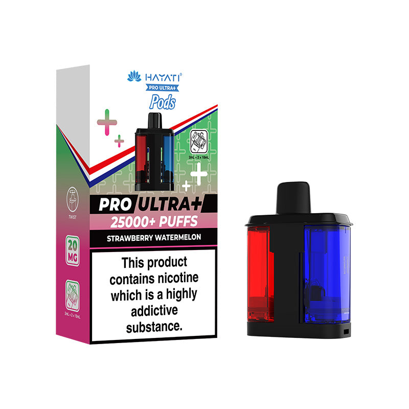 Hayati Pro Ultra+ 25k replacement pod 20mg dual mesh coil