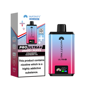 Hayati Pro Ultra Plus 25K prefilled pod kit rechargeable vape