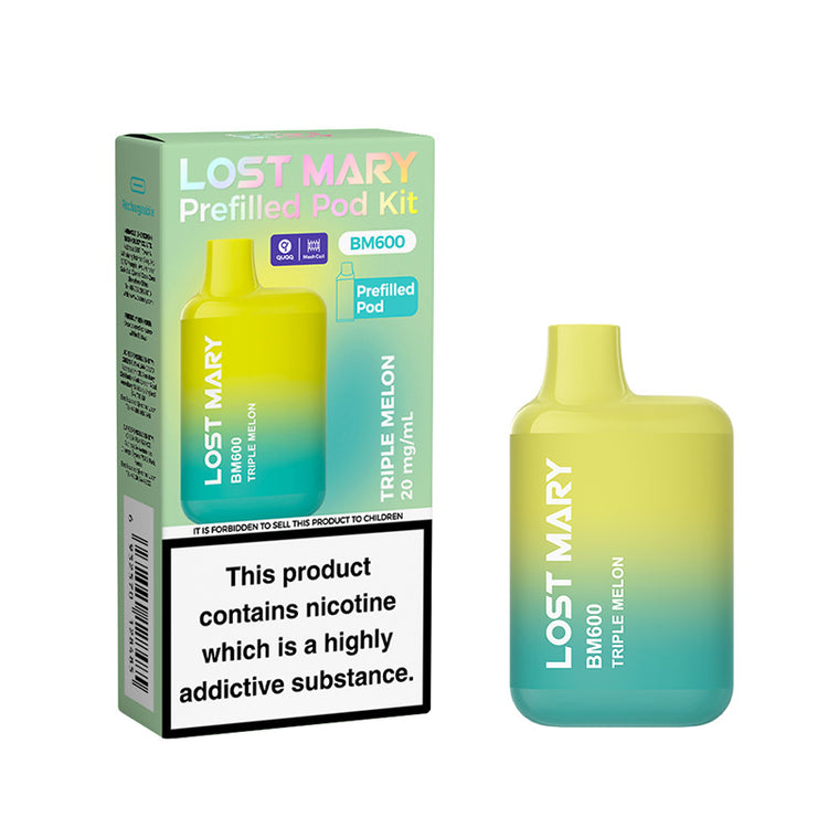 Lost Mary BM600 prefilled pod kit rechargeable vape