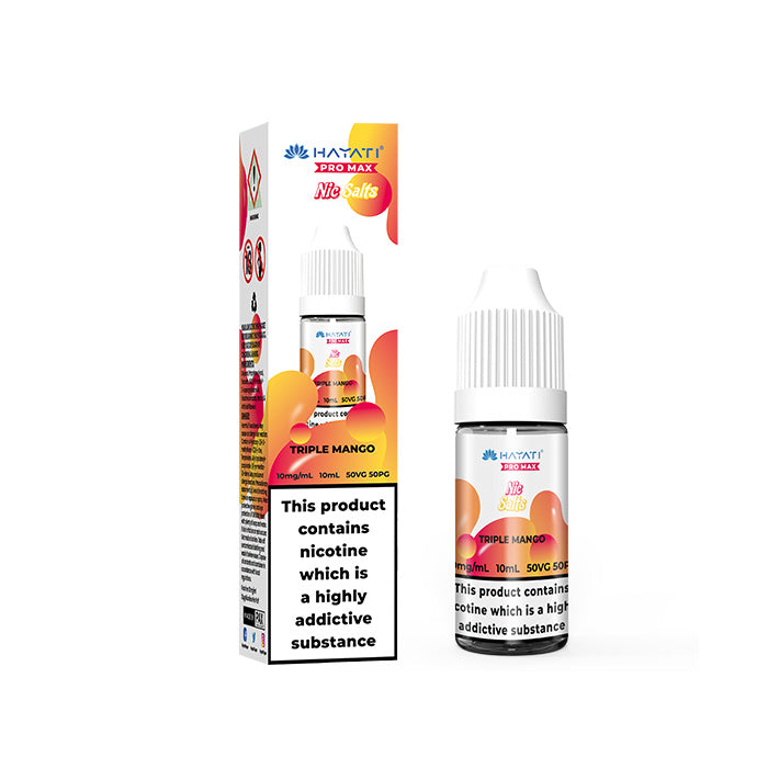 Hayati Pro Max | Nic Salts | 20mg | Box Of 10 | Online Only