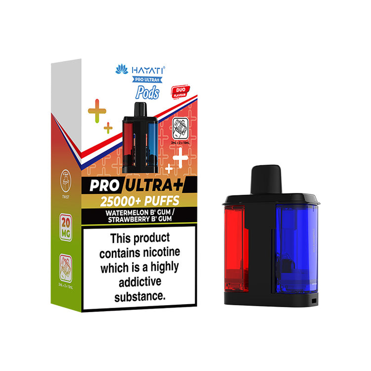 Hayati Pro Ultra+ 25k replacement pod 20mg dual mesh coil