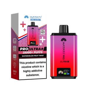 Hayati Pro Ultra Plus 25K prefilled pod kit rechargeable vape