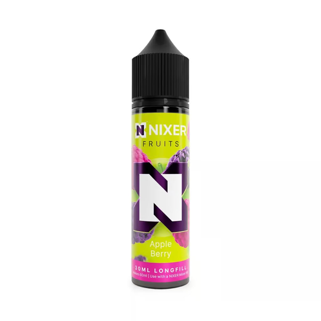 Nixer e-liquid longfill designed for nic shot mixing UK