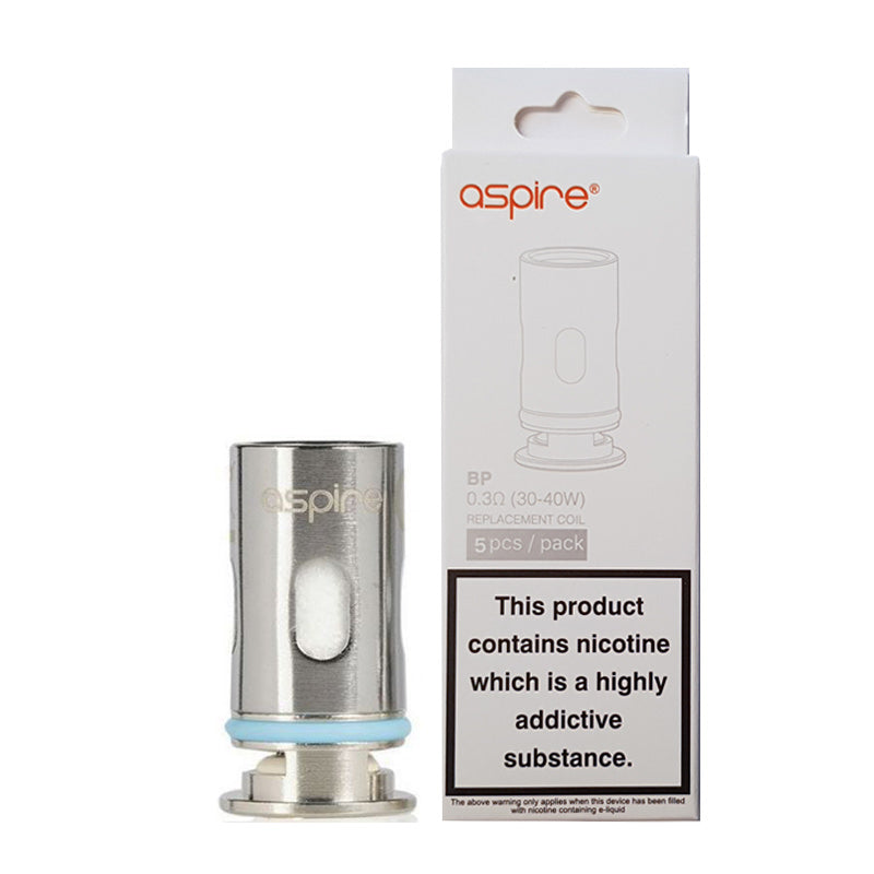 Aspire BP Coils 0.6/0.3/0.17ohm - Pack of 5