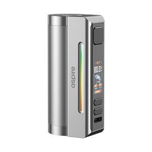 Aspire Zelos M80 Mod in Silver with universal 510 connection