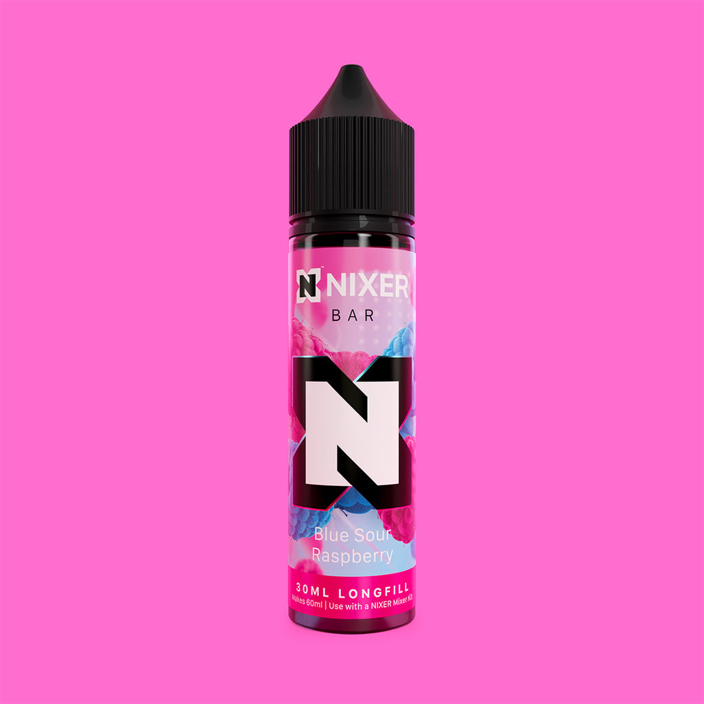 Nixer e-liquid longfill designed for nic shot mixing UK