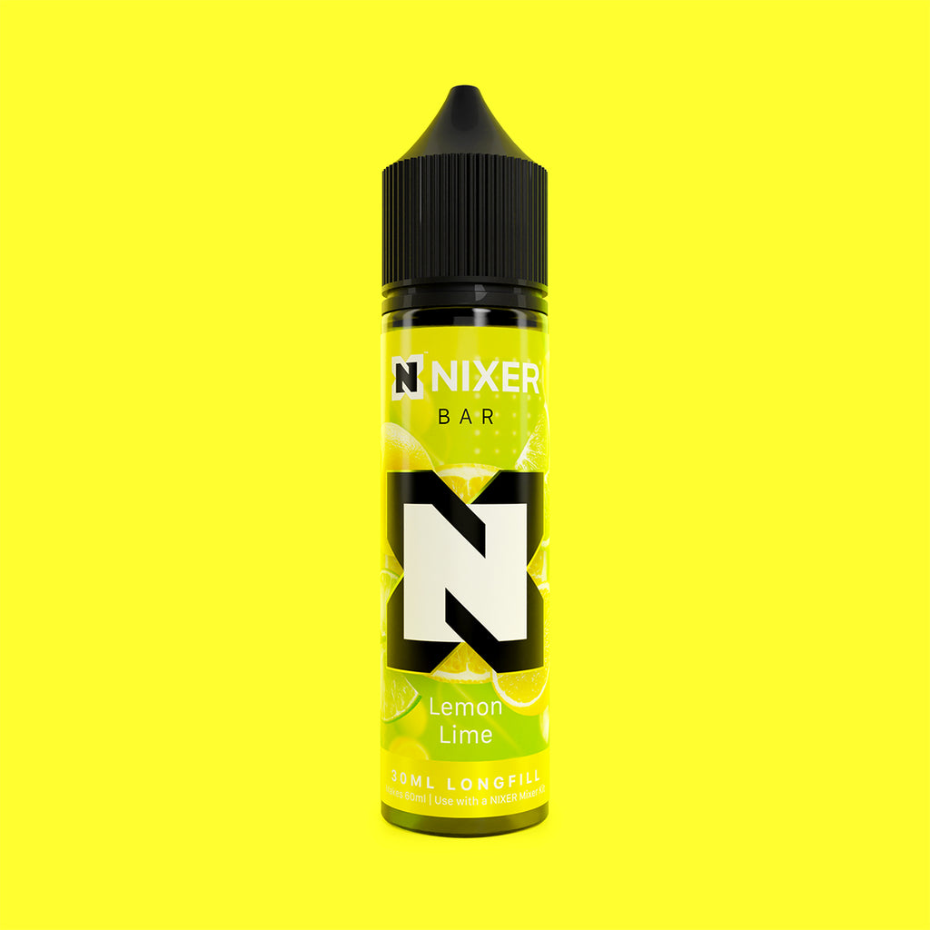 Nixer e-liquid longfill designed for nic shot mixing UK