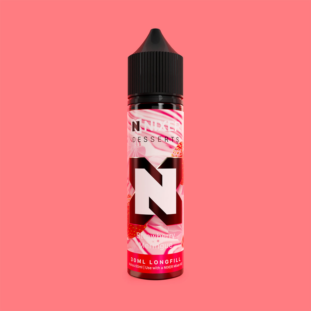 Nixer e-liquid longfill designed for nic shot mixing UK
