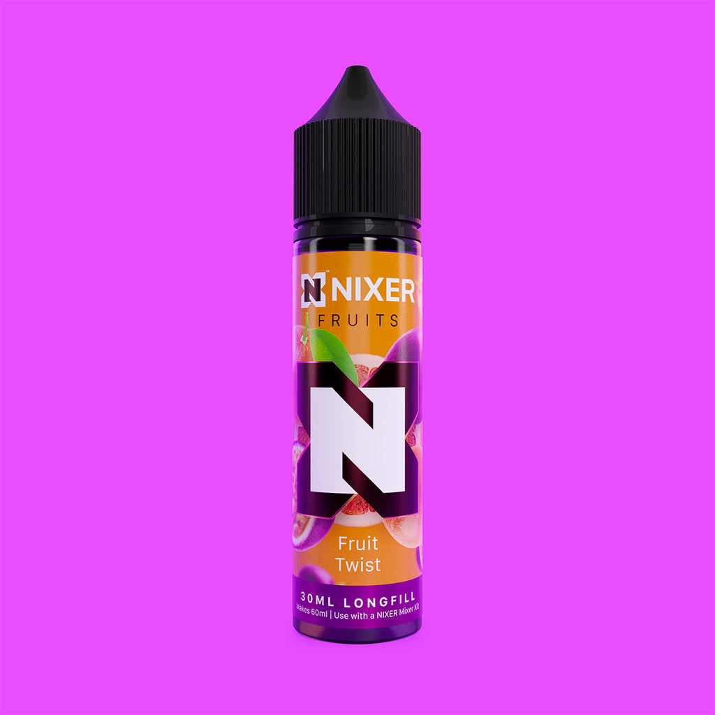 Nixer e-liquid longfill designed for nic shot mixing UK