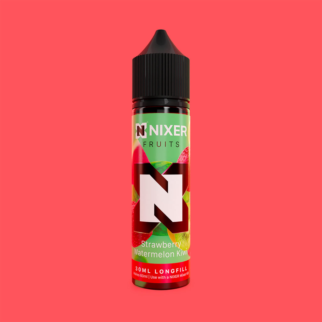 Nixer e-liquid longfill designed for nic shot mixing UK