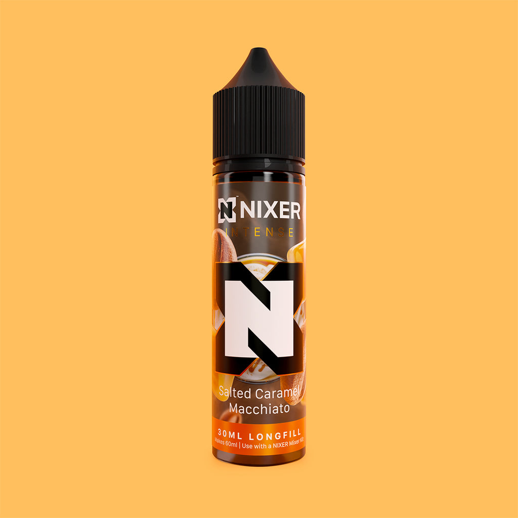 Nixer e-liquid longfill designed for nic shot mixing UK