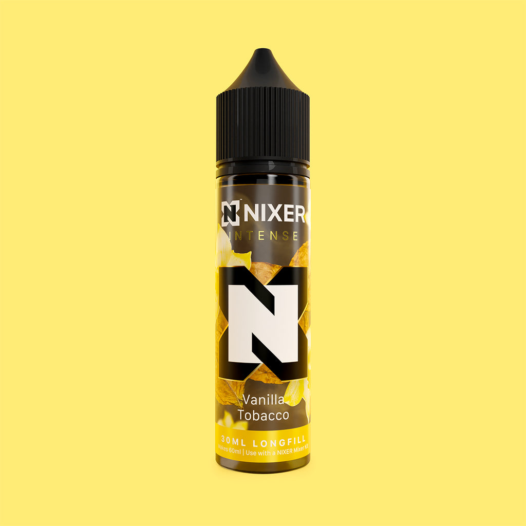 Nixer e-liquid longfill designed for nic shot mixing UK