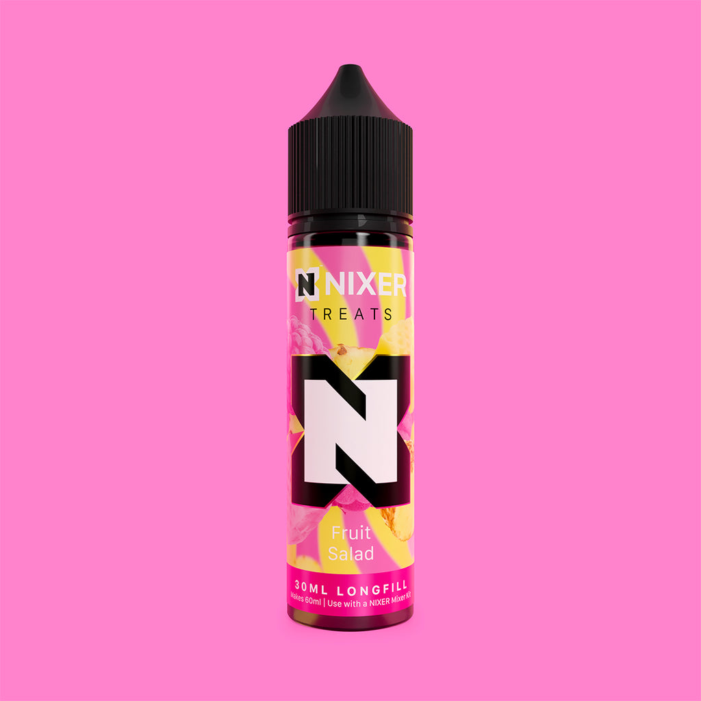 Nixer e-liquid longfill designed for nic shot mixing UK