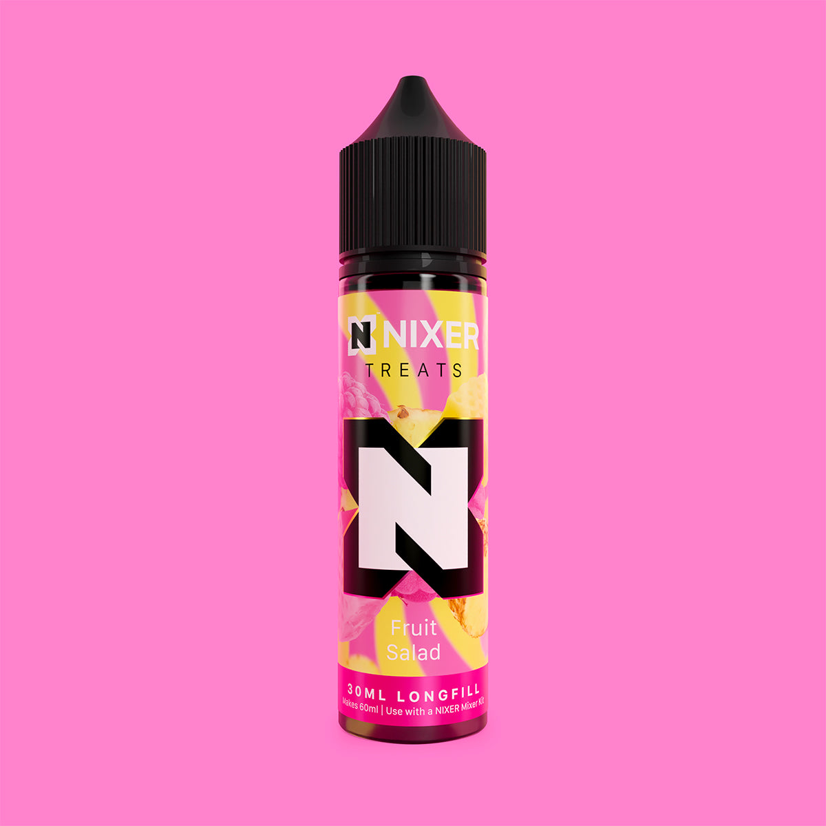 Nixer e-liquid longfill designed for nic shot mixing UK