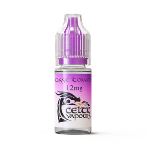 Celtic Vapours 10ml e-liquid box of 10 UK-made freebase