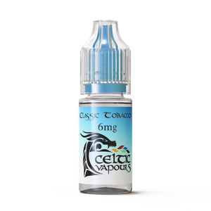 Celtic Vapours 10ml e-liquid box of 10 UK-made freebase
