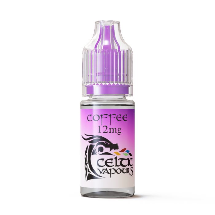 Celtic Vapours 10ml e-liquid box of 10 UK-made freebase