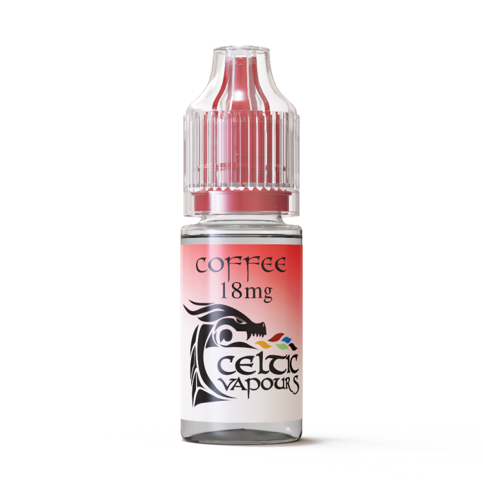 Celtic Vapours 10ml e-liquid box of 10 UK-made freebase