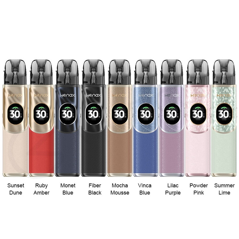 Geekvape Wenax Q2 Pod Kit 1250mAh – 30W Refillable Vape (MTL & RDTL, Auto Draw, 2ml TPD)