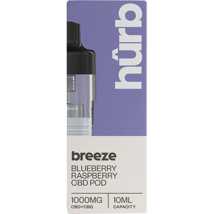 CBD+CBG prefilled pod for Hurb Breeze device