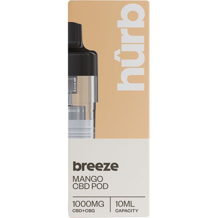CBD+CBG prefilled pod for Hurb Breeze device