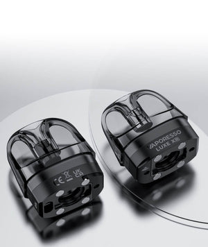 Vaporesso LUXE XR replacement pods, twin pack, side view