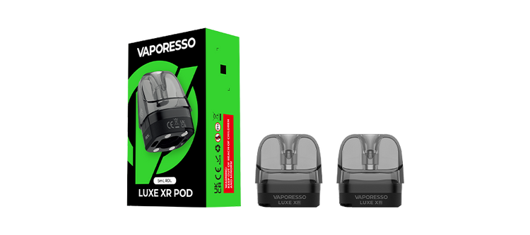 Vaporesso LUXE XR Pod DTL 5ml packaging and pods