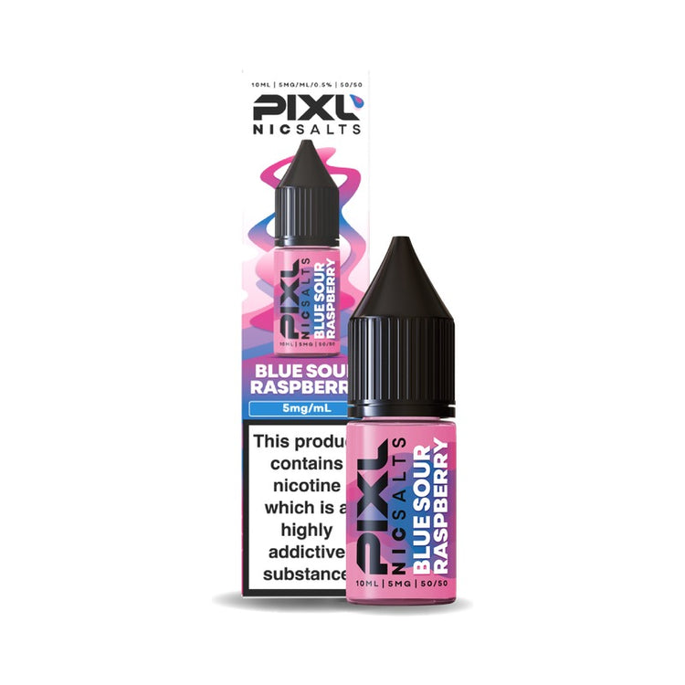 PIXL Nic Salts Blueberry Sour Raspberry 5mg 10ml nic salt bottle