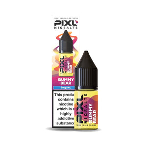 PIXL Nic Salts Gummy Bear 5mg 10ml nic salt bottle