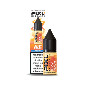 PIXL Nic Salts Juicy Peach 5mg 10ml nic salt bottle