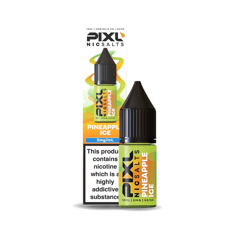 PIXL Nic Salts Pineapple Ice 5mg 10ml nic salt bottle