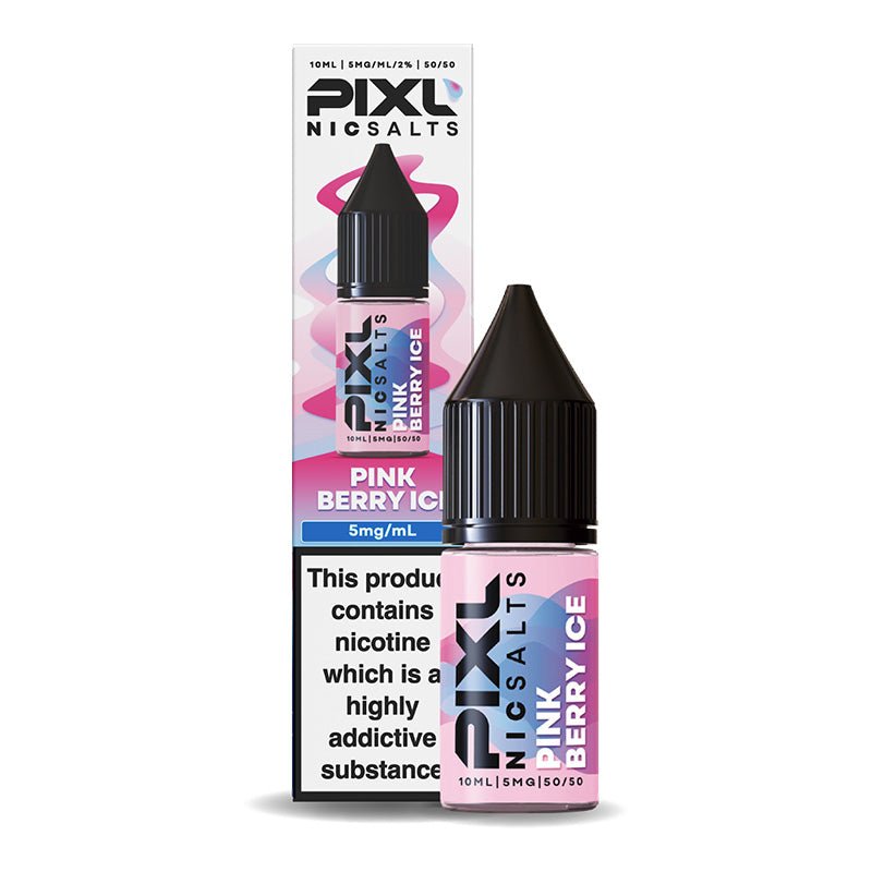 PIXL Nic Salts Pink Berry Ice 5mg 10ml nic salt bottle