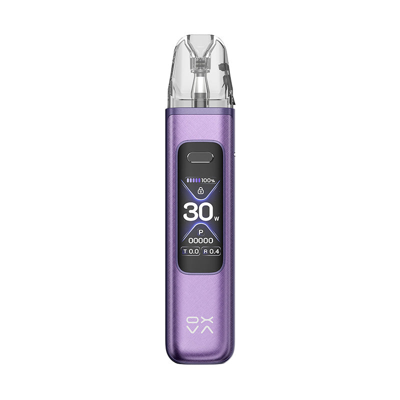 OXVA XLIM Pro 3 pod kit device with OLED screen purple