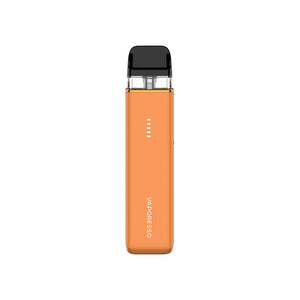 Vaporesso Xros 6 Mini pod kit in Jelly Orange — compact refillable MTL vape