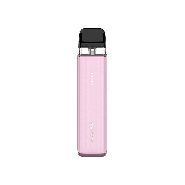 Vaporesso Xros 6 Mini pod kit in Jelly Pink — compact refillable MTL vape