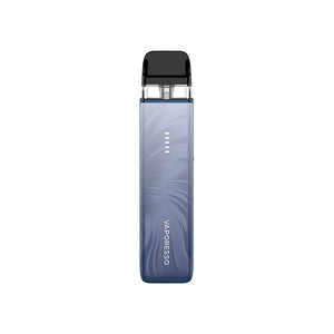 Vaporesso Xros 6 Mini pod kit in Plume Blue — compact refillable MTL vape