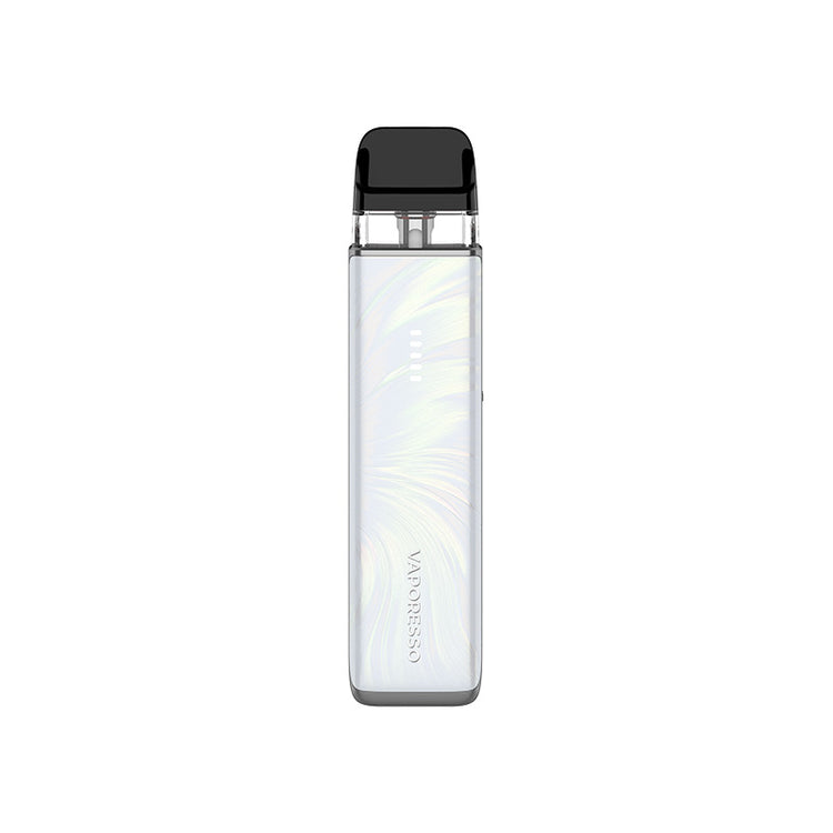 Vaporesso Xros 6 Mini pod kit in Plume White — compact refillable MTL vape