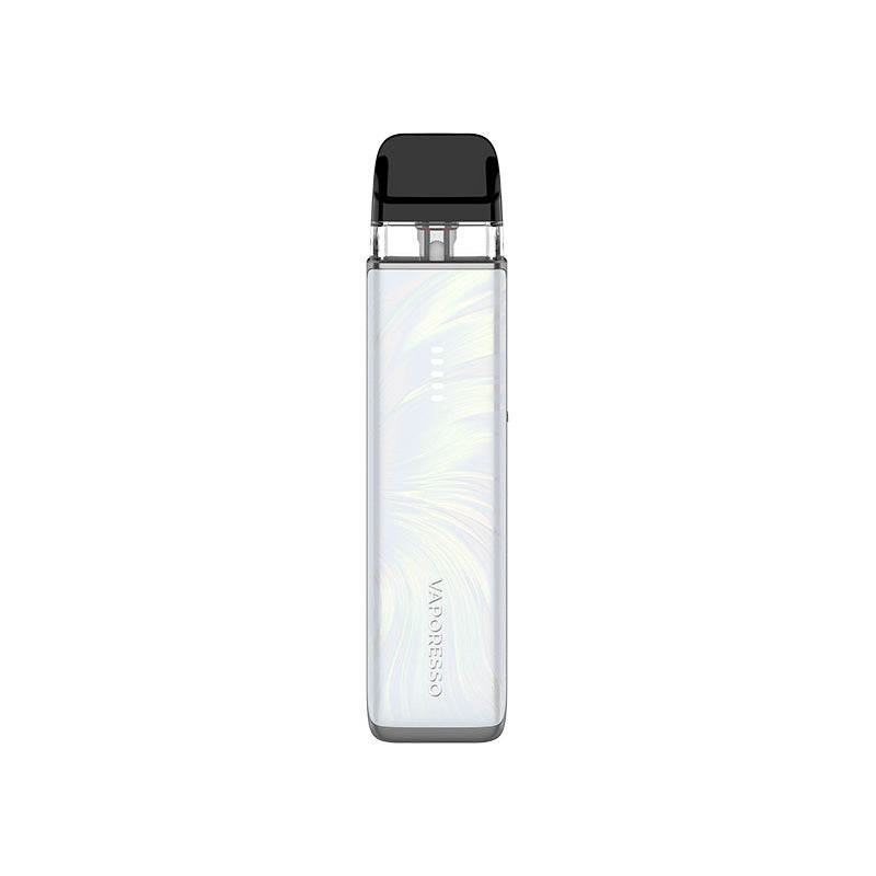 Vaporesso Xros 6 Mini pod kit in Plume White — compact refillable MTL vape