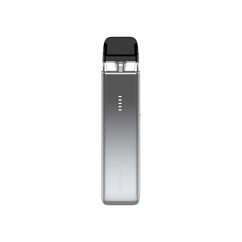 Vaporesso Xros 6 Mini pod kit in Titanium Silver — compact refillable MTL vape