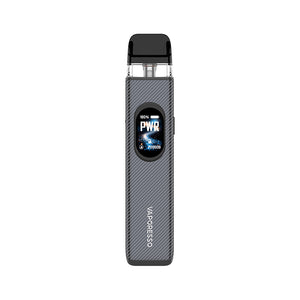 Vaporesso Xros 6 pod kit in Carbon Fibre Grey — refillable MTL vape