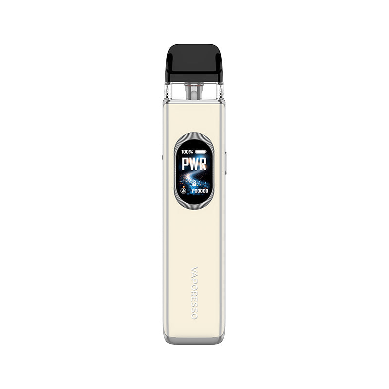 Vaporesso Xros 6 pod kit in Pearl White — refillable MTL vape